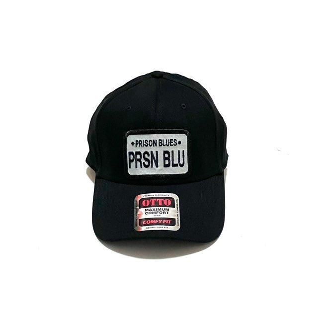 <div>PRISON BLUES</div>COTTON CAP<br>PLATE<br>BLACK