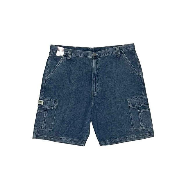 <div>WRANGLER</div>DENIM CARGO SHORTS<br>INDIGO