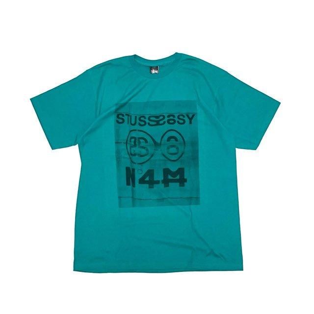 <div>STUSSY</div>S/S PRINT T-SHIRT<br>2000's Deadstock<br>SS LINK<br>GREEN