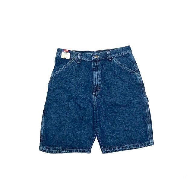 <div>WRANGLER</div>DENIM PAINTER SHORTS<br>INDIGO