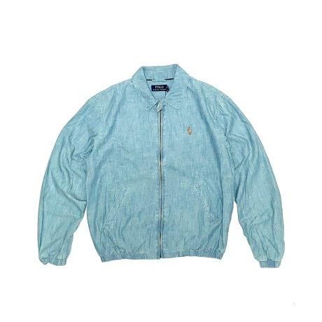 <div>Polo Ralph Lauren </div>CHAMBRAY SWING TOP<br>BAYPORT JACKET<br>C.BLU 