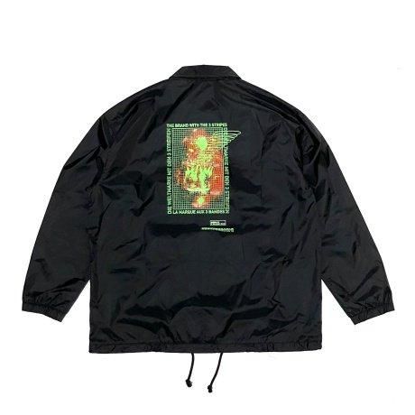 <div>Adidas</div>NYLON COACH JACKET<br>TORSION<br>BLACK