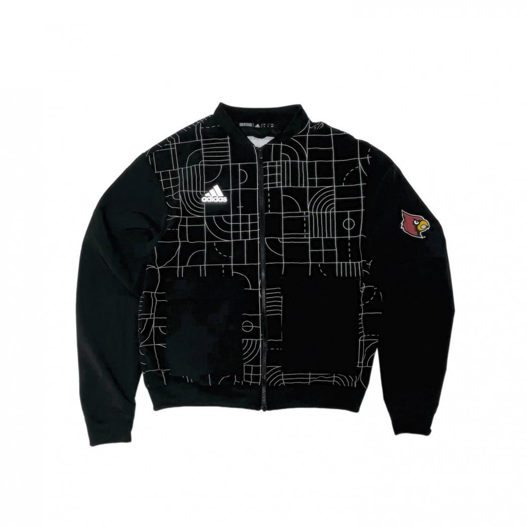 <div>Adidas</div>TRACK TOP<br>LOUISVILLE CARDINALS<br>BLK