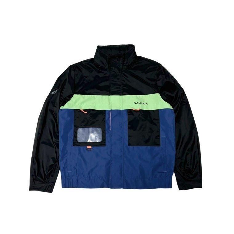 <div>NAUTICA</div>Urban Outfitters<br>NYLON JACKET<br>BLKxGRNxBLU