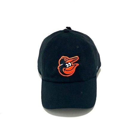 <div>47 BRAND</div>CORDUROY CAP<br>CLEAN-UP<br>BALTIMORE ORIOLES<br>BLACKxORANGE