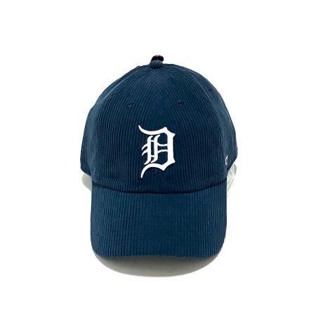 <div>47 BRAND</div>CORDUROY CAP<br>CLEAN-UP<br>DETROIT TIGERS<br>NAVY
