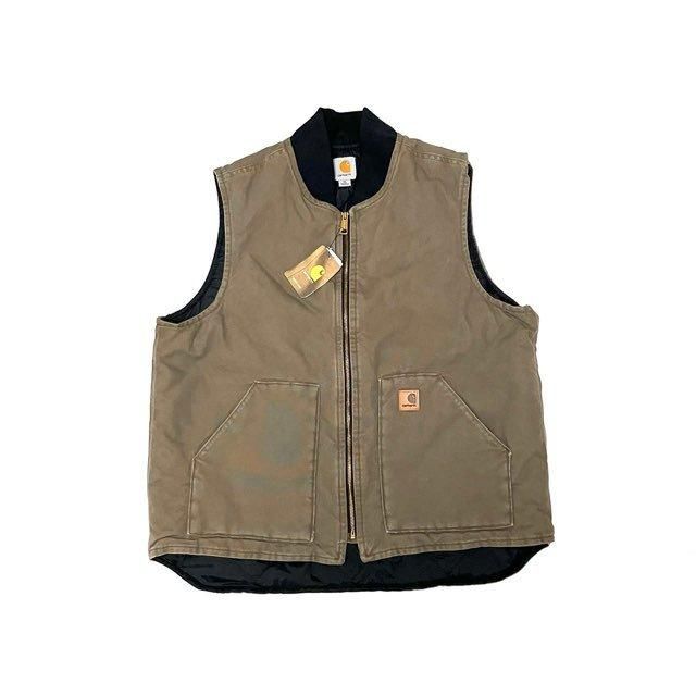 <div>CARHARTT</div>DUCK ACTIVE VEST<br>DEADSTOCK<br>XL-TALL<br>BRN