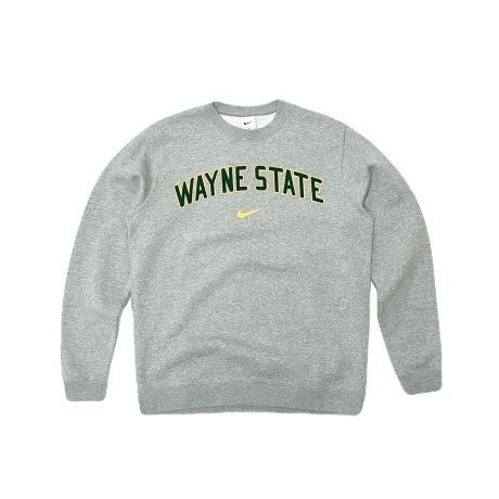 <div>NIKE</div>CREW SWEAT<br>WAYNE STATE UNIVERSITY<br>GRY