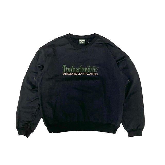 <div>Timberland</div>90's DEADSTOCK<br>CREW SWEAT<br>BLACK