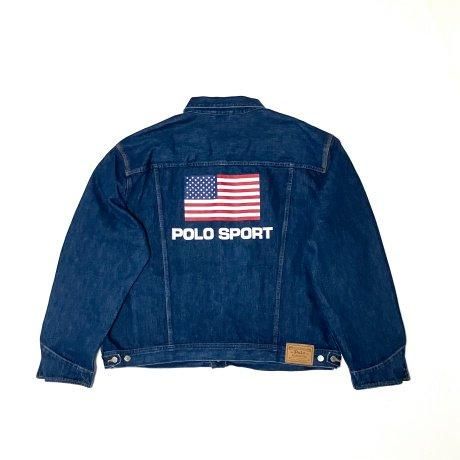 <div>Polo Ralph Lauren </div>POLO SPORT<br>LIMITED EDITION<br>DENIM JACKT<br>ONEWASHXXL