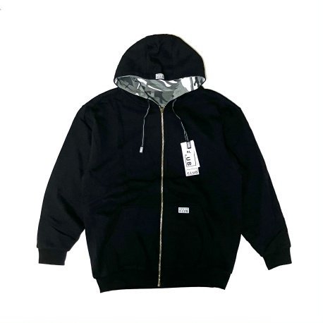 <div>PROCLUB</div>REVERSIBLE<br>ZIP-UP SWEAT PARKA<br>BLKxC.CAM