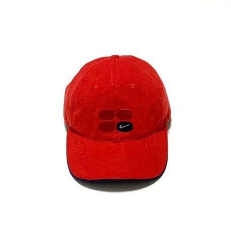 <div>NIKE</div>2000'sDeadstock<br>FLEECE CAP<br>RED
