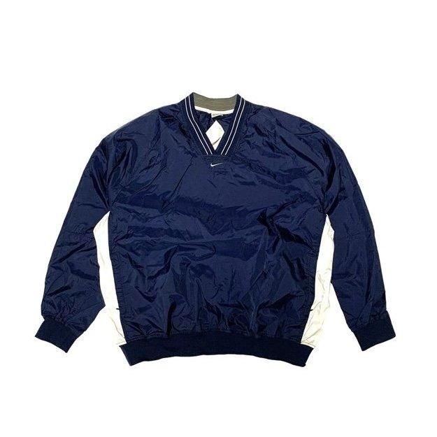 <div>Nike</div>90sDEAD STOCK<br>NYLON PULL OVER<br>NVY 