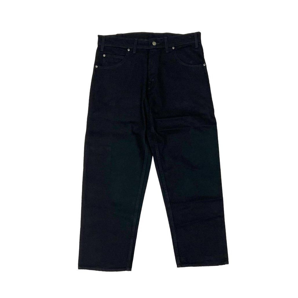 <div>PRISON BLUES</div>MADE IN U.S.A<br>DENIM PANTS<br>BLACK
