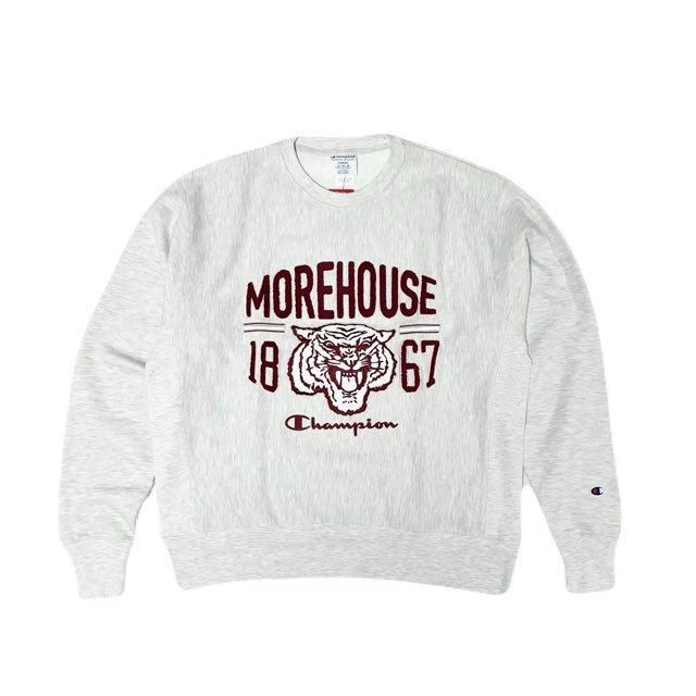<div>Champion</div>REVERSE WEAVE<br>CREW NECK SWEAT<br>MOREHOUSE<br>S.GRY