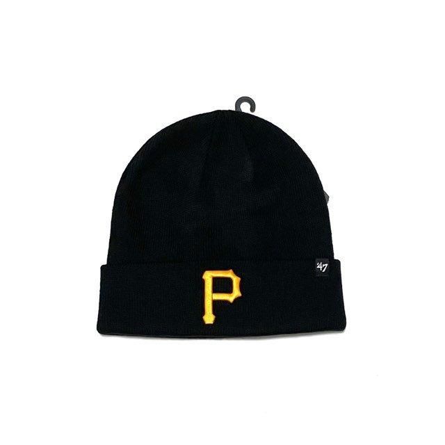 <div>47 BRAND</div>KNIT CAP<br>PITTSBURGH PIRATES<br>MLB<br>BLK