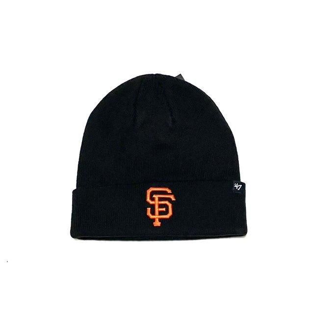 <div>47 BRAND</div>KNIT CAP<br>SF GIANTS<br>MLB<br>BLK