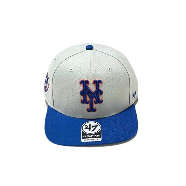 <div>47 BRAND</div>SNAP BACK CAP<br>NY METS<br>GRYxBLUxORG