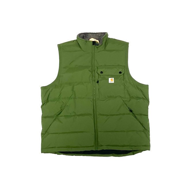 <div>CARHARTT</div>MONTANA INSULATE VEST<br>RAIN DIFENDER<br>GRN 