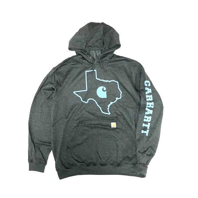 <div>CARHARTT</div>SWEAT PARKA<br>TEXAS<br>GRY