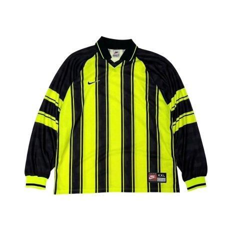 <div>NIKE</div>FC L/S SHIRT<br>SOCCER JERSEY<br>BLKxLYM