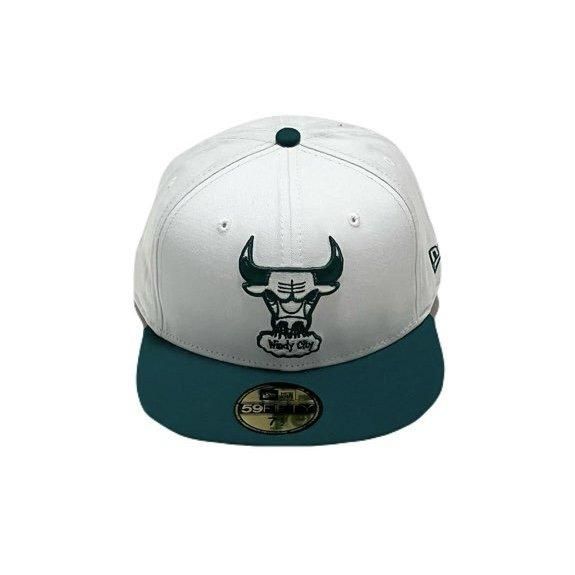<div>NEW ERA</div>BASEBALL CAP<br>CHICAGO<br>BULLS<br>WHTGRN