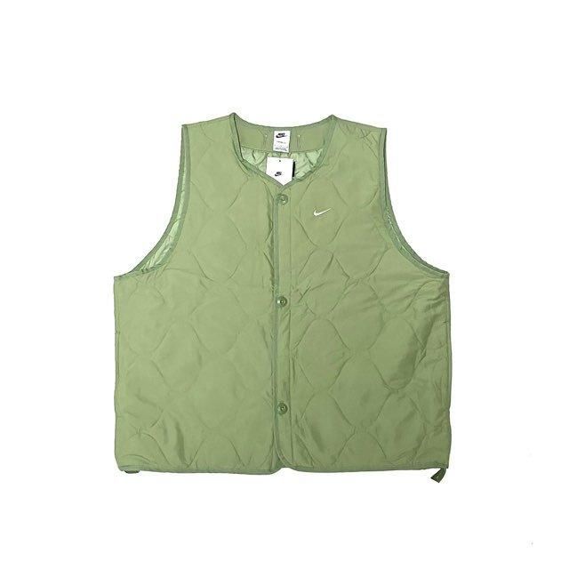 <div>Nike</div>QUILTING<br>LINNER VEST<br>L.GREEN
