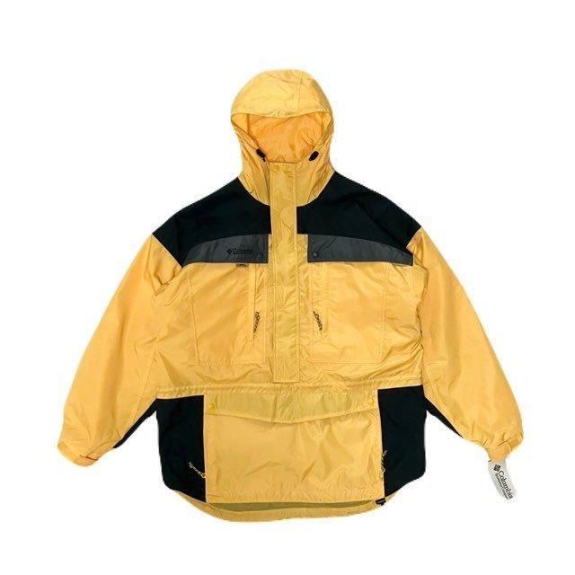 <div>COLUMBIA</div>DEADSTOCK<br>NYLON ANORAK<br>YELxGRYxBLK