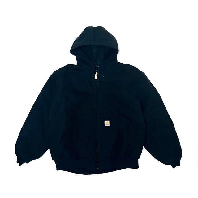 <div>CARHARTT</div>DUCK WORK JACKET<br>ACTIVE JACKET<br>RIGIDBLACK
