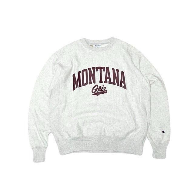 <div>Champion</div>REVERSE WEAVE<br>CREW NECK SWEAT<br>MONTANA<br>S.GREY