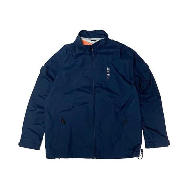 <div>Nike</div>2000s DEADSTOCK<br>NYLON WINDBREAKER<br>NAVY