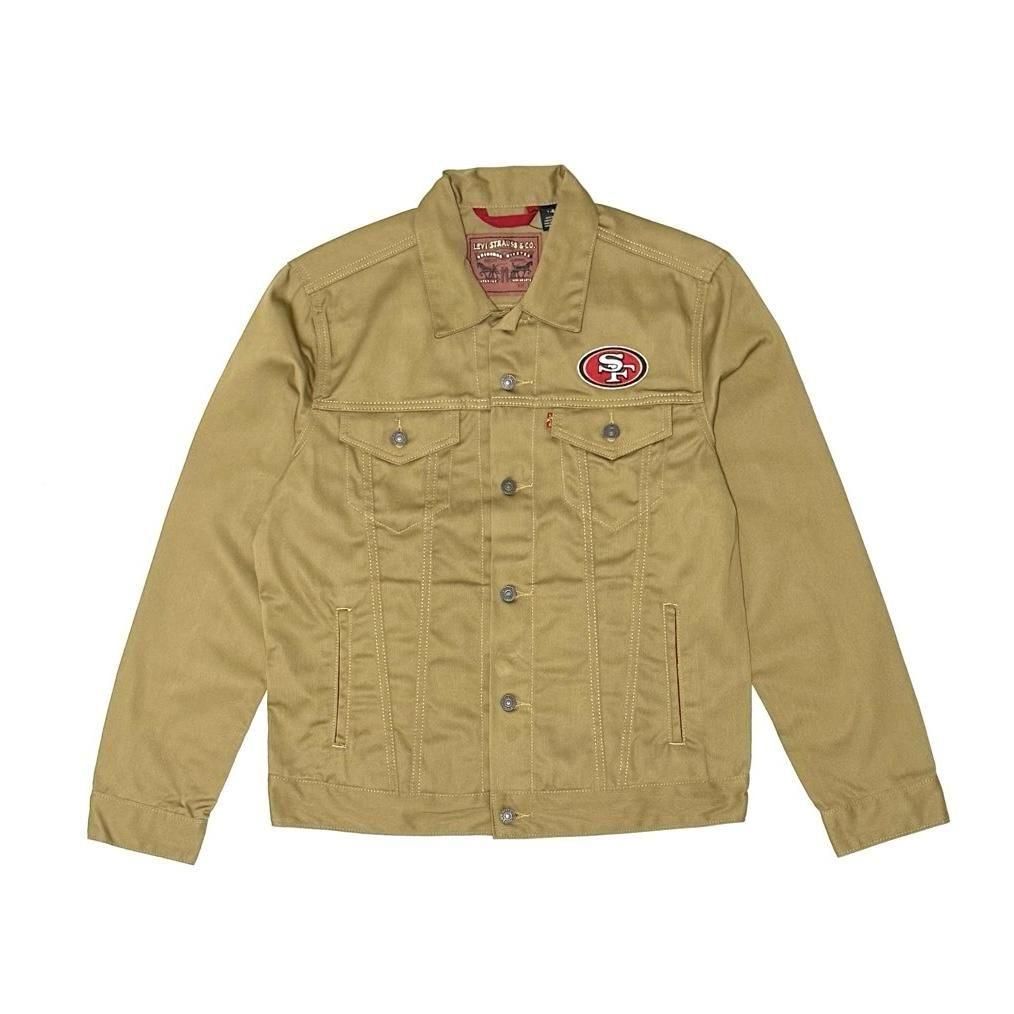 <div>Levi's</div>TWILL TRUCKER JACKET<br>NFL  SF 49ers<br>BEIGE
