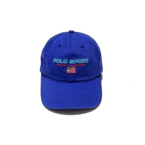 <div>Polo Ralph Lauren </div>POLO SPORT<br>DEADSTOCK<br>DAD CAP<br>PURPLE