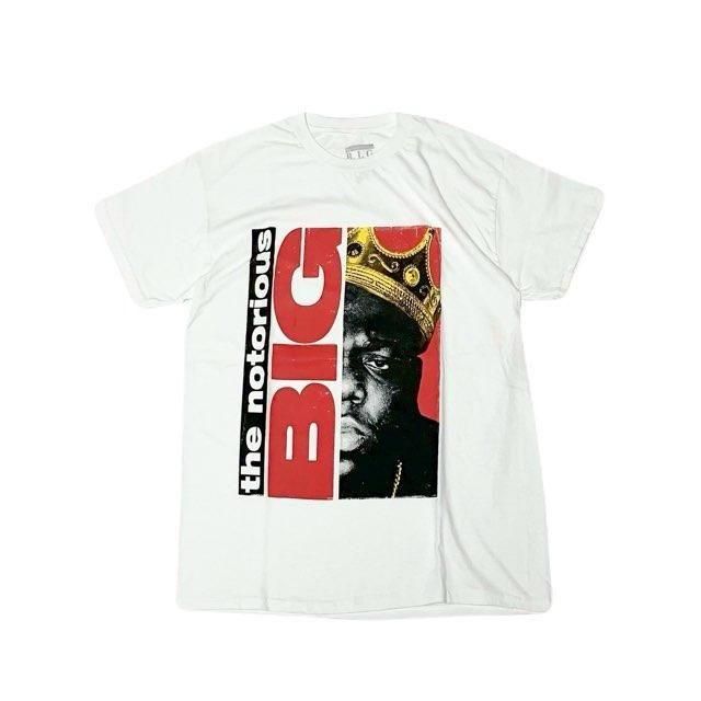 <div>BIGGIE</div>RAP TEE<br>OFFICIAL TEE<br>WHITE