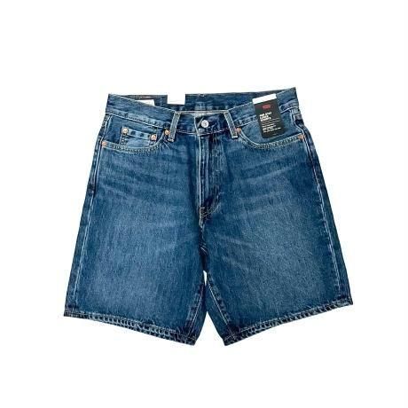 <div>Levi's</div>468 ZIP FLY<br>DENIM SHORTS<br>STAY-LOOSE<br>M.WASH