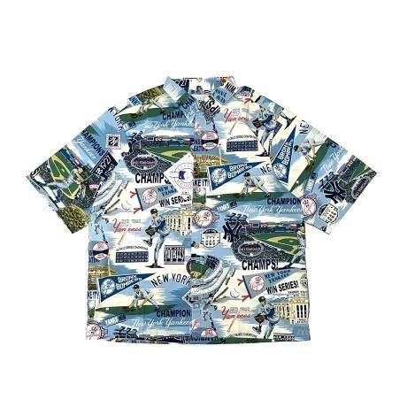 <div>REYN SPOONER</div>MLB<br>ALOHA SHIRT<br>NY YANKEES<br>BLUE