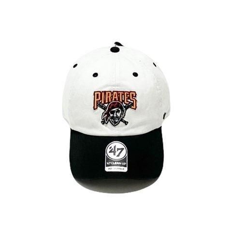<div>47 BRAND</div>COTTON CAP<br>PIRATES<br>BLKxWHT