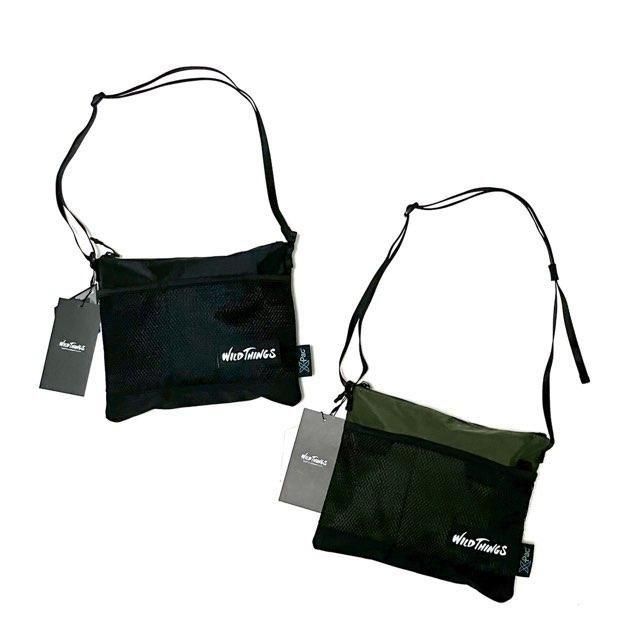 <div>WILD THINGS</div>NYLON SACOCHE<br>X-PAC<br>BLK,BLKxOD