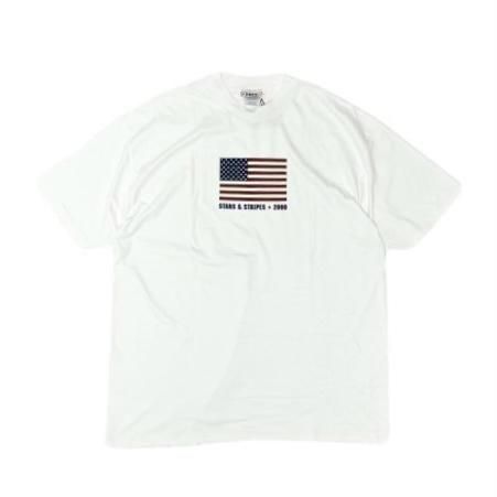 <div>NOBRAND</div>S/S PRINT T-SHIRT<br>STARS&STRIPES <br>WHT