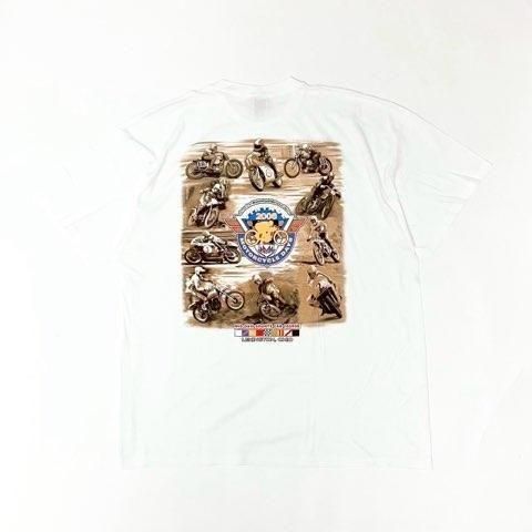 <div>MOTORCYCLE DAYS</div>2006'sDEADSTOCK<br>S/S PRINT TEE<br>WHT
