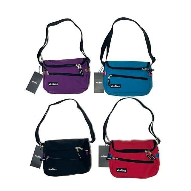 <div>WILD THINGS</div>NYLON SHOULDER BAG<br>DELFY<br>4 COLORS