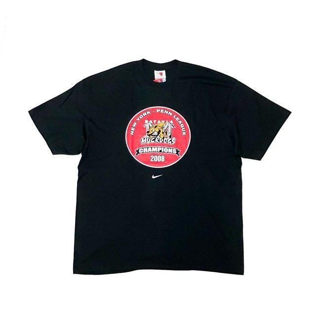 <div>Nike</div>2000'sDEADSTOCK<br>S/S T-SHIRT<br>NY x PENN LEAGUE<br>BLACK