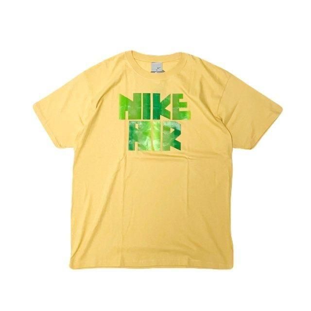 <div>Nike</div>2000'sDEADSTOCK<br>S/S T-SHIRT<br>BIG LOGO<br>YELxGRN