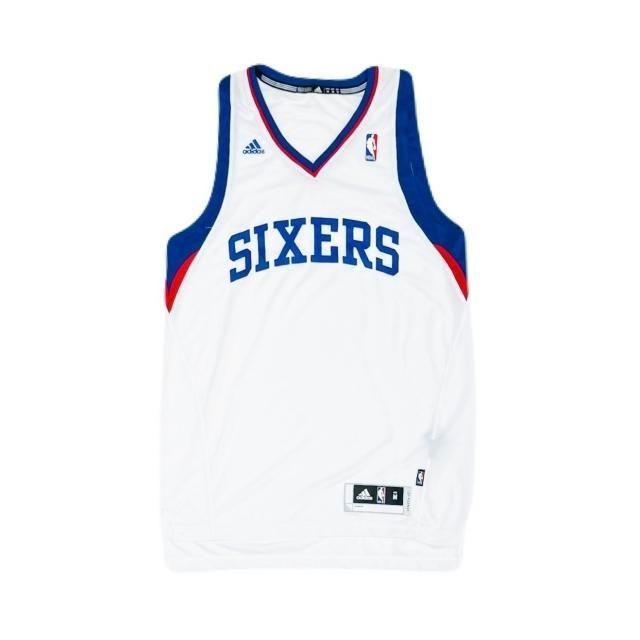 <div>Adidas</div>GAME SHIRT<br>NBA JERSEY<br>76ERS<br>WHTxBLUxRED