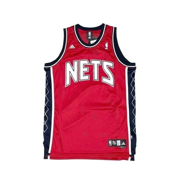 <div>Adidas</div>GAME SHIRT<br>NBA JERSEY<br>NETS<br>REDxNVY