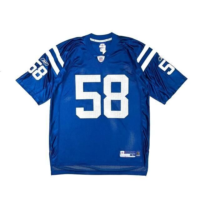 <div>Reebok</div>GAME SHIRT<br>NFL JERSEY<br>COLTS<br>BLUE
