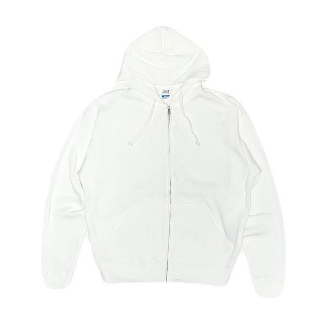 <div>MADE</div>11 oz Organic Cotton<br>Full Zip-Up Thermal Parka<br>White