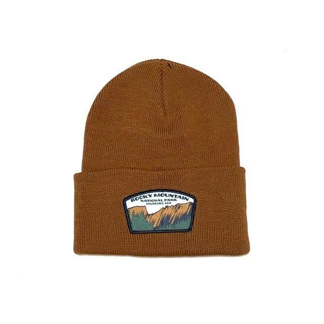 <div> CARHARTT</div>KNIT CAP<br>NATIONAL PARK<br>ROCKY MOUNTAIN <br>BROWN