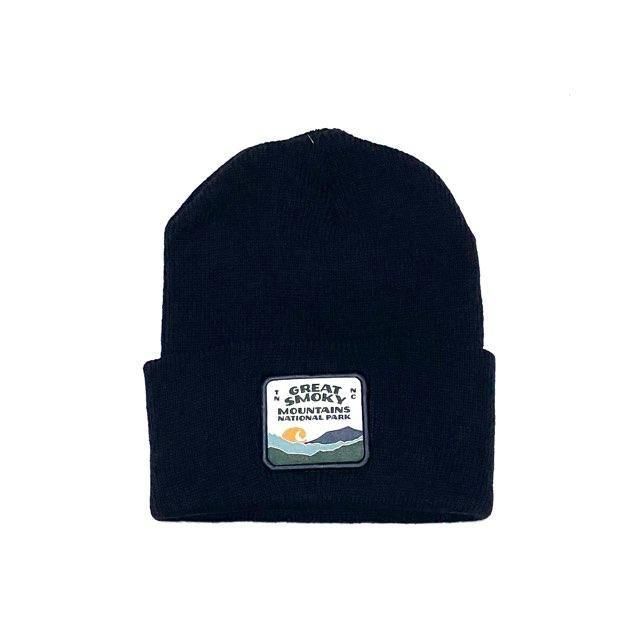 <div> CARHARTT</div>KNIT CAP<br>NATIONAL PARK<br>SMOKY MOUNTAIN <br>NAVY