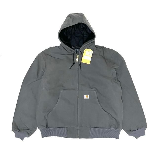 <div>CARHARTT</div>DUCK WORK JACKET<br>ACTIVE JACKET<br>RIGIDC.GRY
